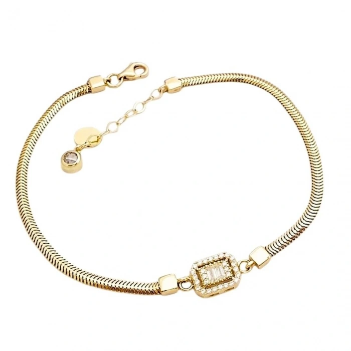 14 Ayar Altın Baget Balık Sırtı Set Takımı