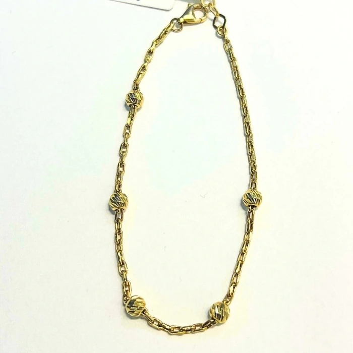 14 Ayar Altın Dorika Bileklik