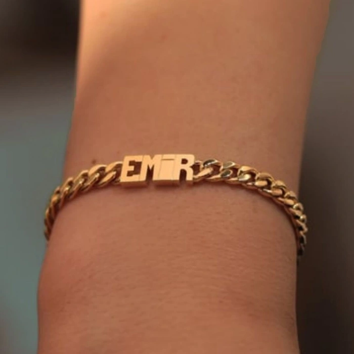 14 Ayar Altın İsimli Bileklik