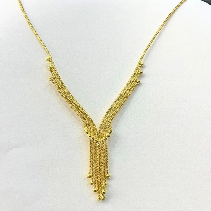 14 Ayar Altın Mesh Set