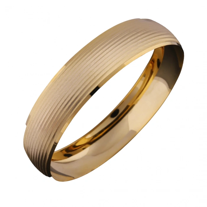 14 Ayar Altın Sade Bilezik