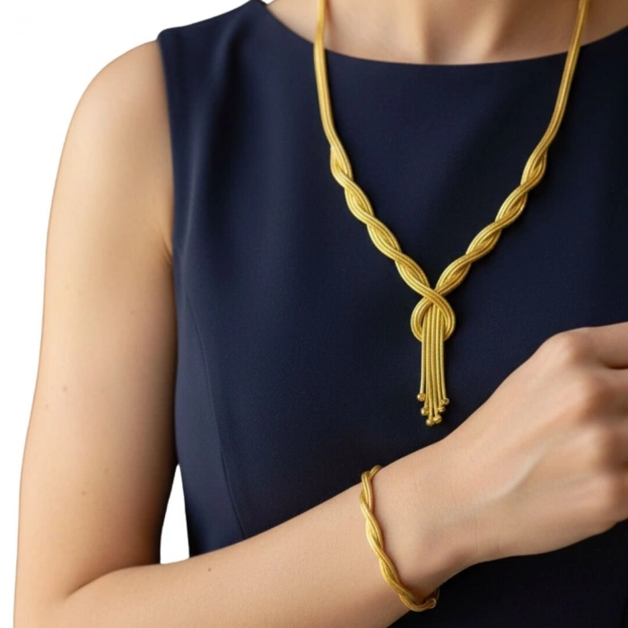 Altın Sarmal Kalze Set Takımı