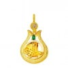 14 Ayar Tuğralı Altın Kolye