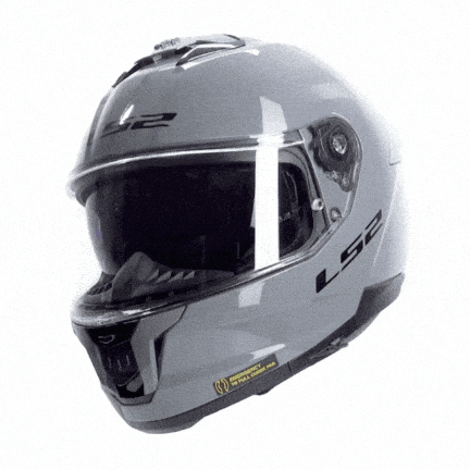 LS2 STREAM 2 NARDO GRİ KAPALI KASK