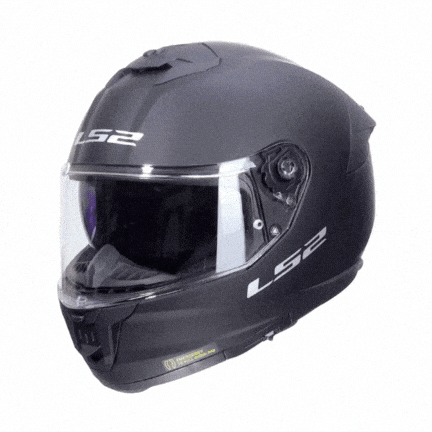 LS2 STREAM 2 MAT SİYAH KAPALI KASK