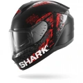 SHARK RIDILL 2 SPEED-VIB MAT SİYAH-ANTRACIT KIRMIZI KAPALI KASK