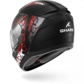 SHARK RIDILL 2 SPEED-VIB MAT SİYAH-ANTRACIT KIRMIZI KAPALI KASK