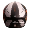 AXXIS DRAKEN BAKER SİYAH-GRİ-KIRMIZI FULLFACE KASK (SİYAH+ŞEFFAF CAMLI)