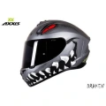 AXXIS DRAKEN FORZA SİYAH-GRİ FULLFACE KASK (SİYAH+ŞEFFAF CAMLI)