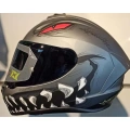 AXXIS DRAKEN FORZA SİYAH-GRİ FULLFACE KASK (SİYAH+ŞEFFAF CAMLI)