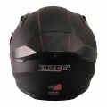 FAZER FX-211X MAT SİYAH KASK KAPALI MODEL RENKLİ CAMLI ( İÇ GÜNEŞ VİZÖRLÜ )