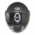 FR-612 MAT GRİ YARIM KASK (GÜNEŞ VİZÖRLÜ)