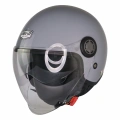 FR-612 NARDO GRİ YARIM KASK (GÜNEŞ VİZÖRLÜ)