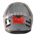 FREE-M 965 UPSET NARDO GRİ-SİYAH ÇENE AÇILIR KASK