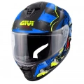 GIVI 50.X WILD MAT SİYAH-MAVİ KASK