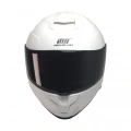 KUZEYMOTOR MTS X340 BEYAZ FULLFACE KASK (SİYAH CAMLI)
