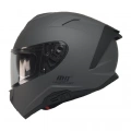 KUZEYMOTOR MTS X340 FULLFACE KASK MAT GRİ (ŞEFFAF CAMLI)