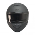 KUZEYMOTOR MTS X340 FULLFACE KASK MAT GRİ (ŞEFFAF CAMLI)