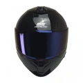 KUZEYMOTOR MTS X340 FULLFACE KASK PARLAK SİYAH (MAVİ CAMLI)