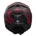 LS2 ADVANT 2 SOPHIA MAT SİYAH-PEMBE KASK