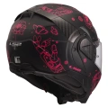 LS2 ADVANT 2 SOPHIA MAT SİYAH-PEMBE KASK
