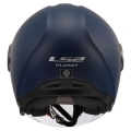 LS2 CLASSY MAT NAVY MAVİ KASK (GÜNEŞ VİZÖRLÜ)