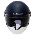 LS2 CLASSY MAT NAVY MAVİ KASK (GÜNEŞ VİZÖRLÜ)