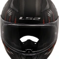 LS2 RAPID 2 CLAWN MAT SİYAH-KIRMIZI KASK