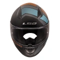 LS2 RAPID 2 EXTRA MAT GRİ-NEON TURUNCU KASK