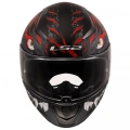 LS2 RRAPID 2 KAIJU MAT SİYAH-KIRMIZI-BEYAZ KASK