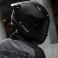 LS2 RAPID 2 RACE MAT SİYAH KASK (SİYAH+ŞEFFAF CAM+SPOILER)