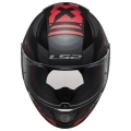 LS2 RAPIDD 2 XTREET MAT SİYAH-KIRMIZI KASK