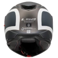 LS2 STROBE 2 VICTORY MAT GRİ-MAVİ-KUM KASK
