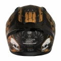 MTS M-201 ANUBIS GOLG GÜNEŞ VİZÖRLÜ KASK (SİYAH CAMLI)