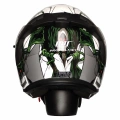 MTS M-801-SNAKE WAR GÜNEŞ VİZÖRLÜ KASK (KIRMIZI CAMLI)