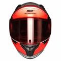 MTS M-801-SNAKE WAR GÜNEŞ VİZÖRLÜ KASK (KIRMIZI CAMLI)