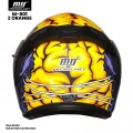 MTS M-201-SNAKE ZOMBIES ORANGE KASK