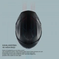 NEXX SX.100R ABISAL MAVİ KAPALI KASK