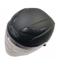 PROYOU YARIM KASK MAT SİYAH (GÜNEŞ VİZÖRLÜ)