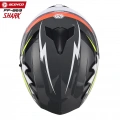 SCOYCO FF-869 SHARK SİYAH-GRİ-NEON GÜNEŞ VİZÖRLÜ KAPALI KASK