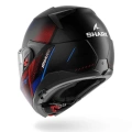 SHARK OXO SPEED-TECH MAT MAVİ-KIRMIZI MODÜLER KASK (RENKLİ CAM VE PINLOCK HEDİYELİDİR)