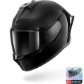 SHARK SKWAL CUP DARK SHADOW DUAL MAT SİYAH-P.SİYAH KASK (SİYAH CAM+PINLOCK HEDİYELİ)