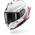 SHARK SKWAL CUP SPEED-TECH BEYAZ-KIRMIZI KAPALI KASK (PINLOCK HEDİYELİDİR)