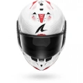 SHARK SKWAL CUP SPEED-TECH BEYAZ-KIRMIZI KAPALI KASK (PINLOCK HEDİYELİDİR)