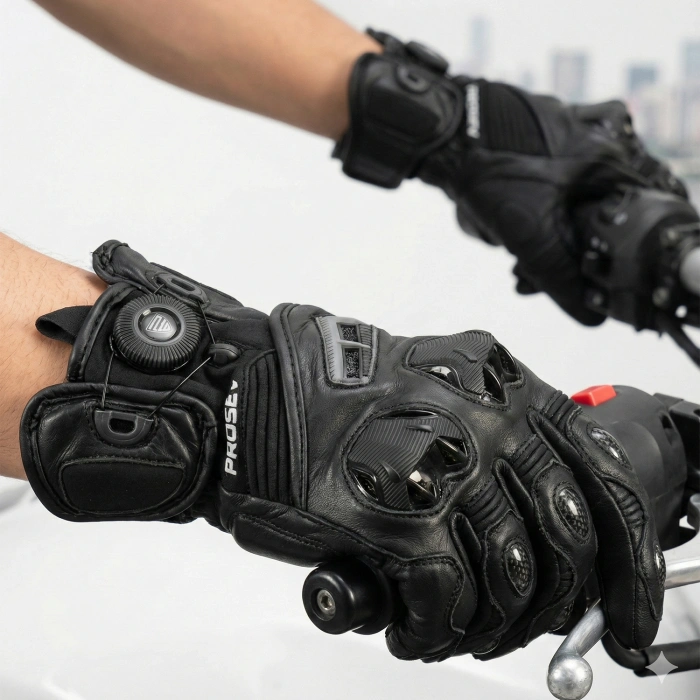 4403 DERİ ELDİVEN SİYAH EN 13594 SERTİFİKALI