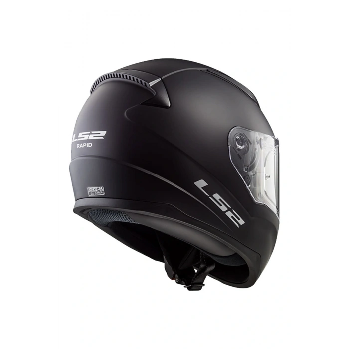 Kuzey Motor Rapıd Mat Siyah Kask