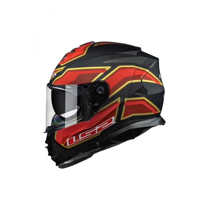 STORM 2 FOGGY MAT SİYAH - KIRMIZI - M