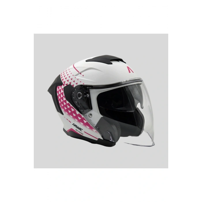 Skystar Yarım Kask Motosiklet Kaskı - AR836 - ECE-R 22.06