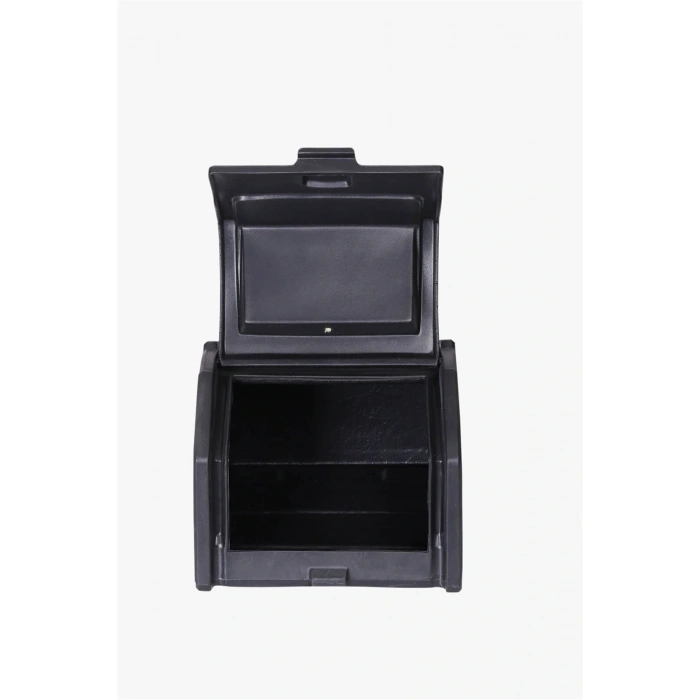 Motosiklet Pizza Çantası Paket Servis Çantası CV90 Siyah