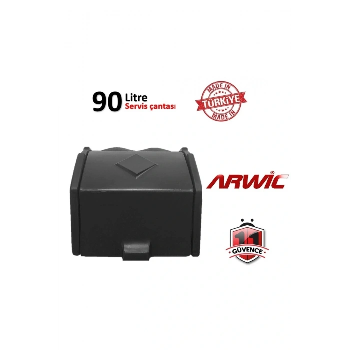 Motosiklet Pizza Çantası Paket Servis Çantası CV90 Siyah